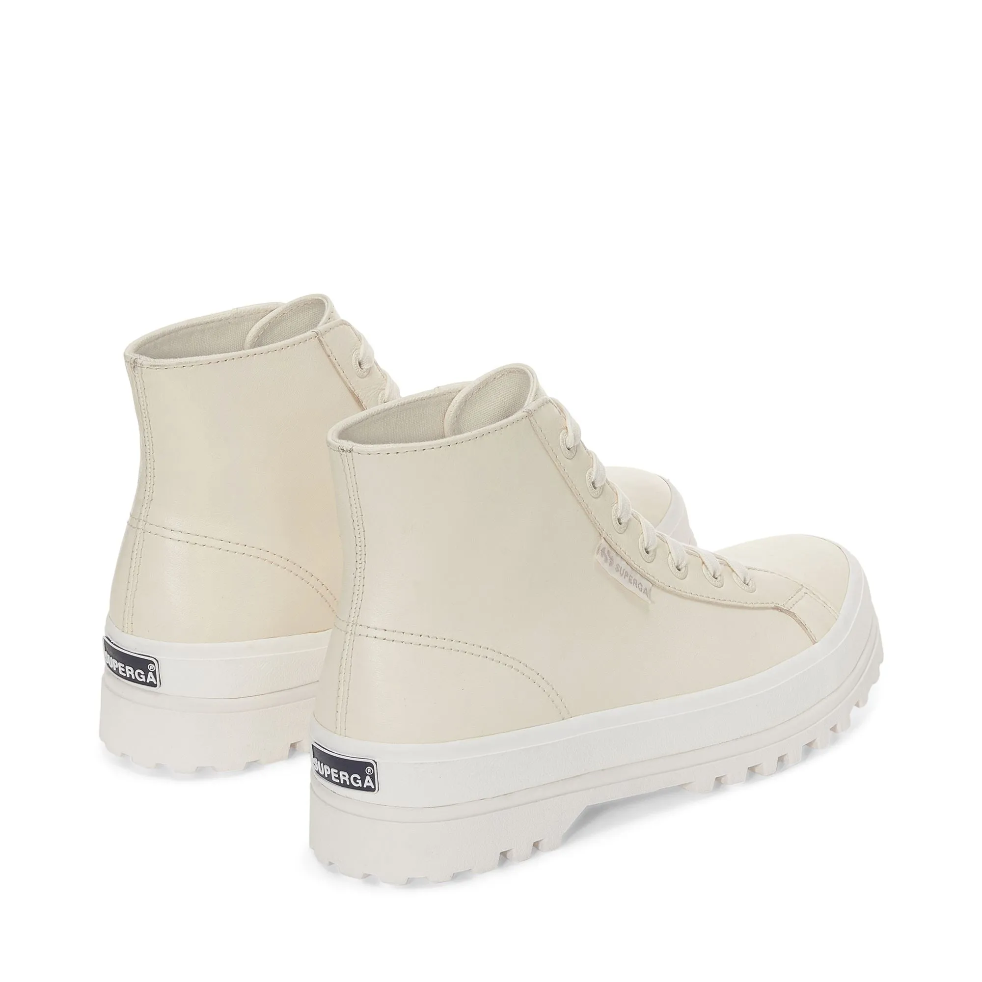 2341 ALPINA NAPPA - Ankle Boots - Laced - Unisex - BEIGE NATURAL TOTAL-MATTE-F AVORIO
