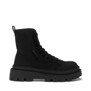 3051 ALPINA APEX HIGH - Ankle Boots - Laced - Woman - TOTAL BLACK