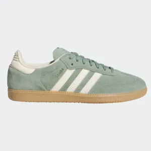 Adidas Samba ADV Skateboard Shoe - Green/White/Gum