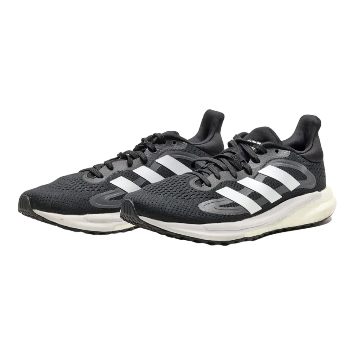 ADIDAS Sneaker Trainers Black Synthetic Mens UK 6