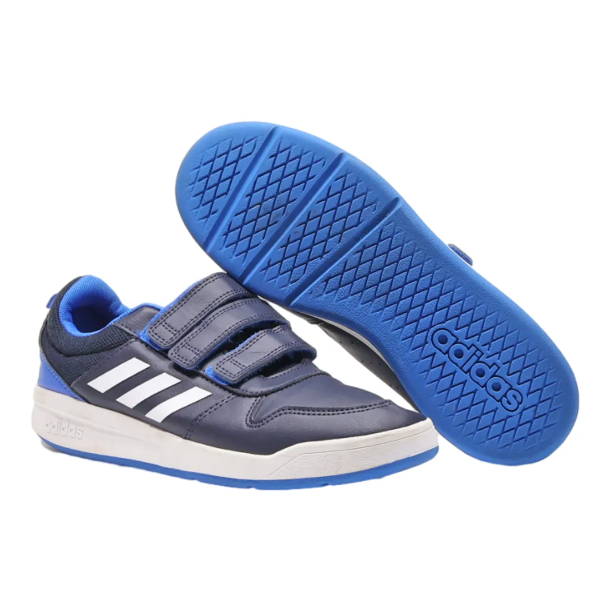 ADIDAS Sneaker Trainers Blue Leather Womens UK 4.5