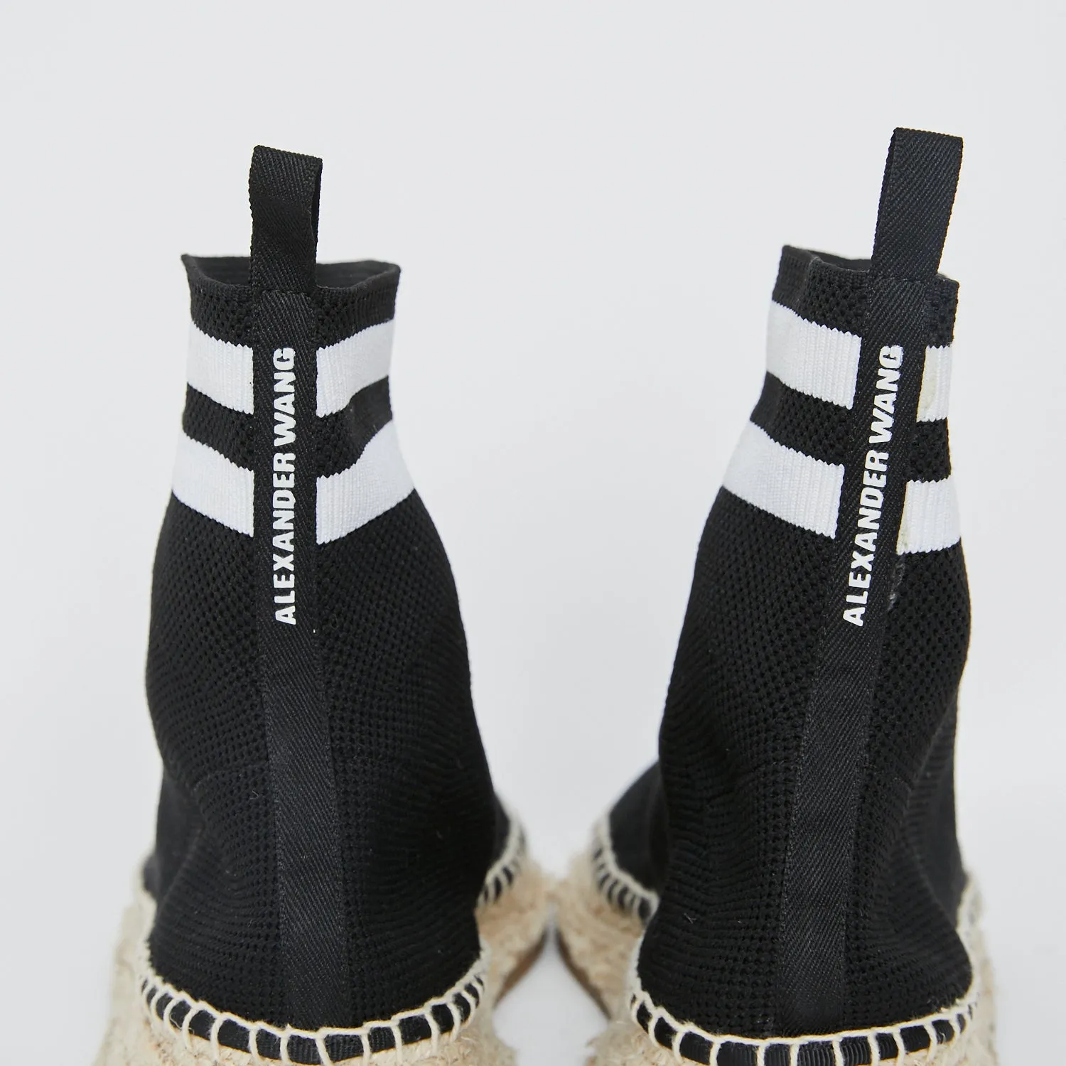 ALEXANDER WANG Dylan Knit Sock Sneakerdrille Sz 38