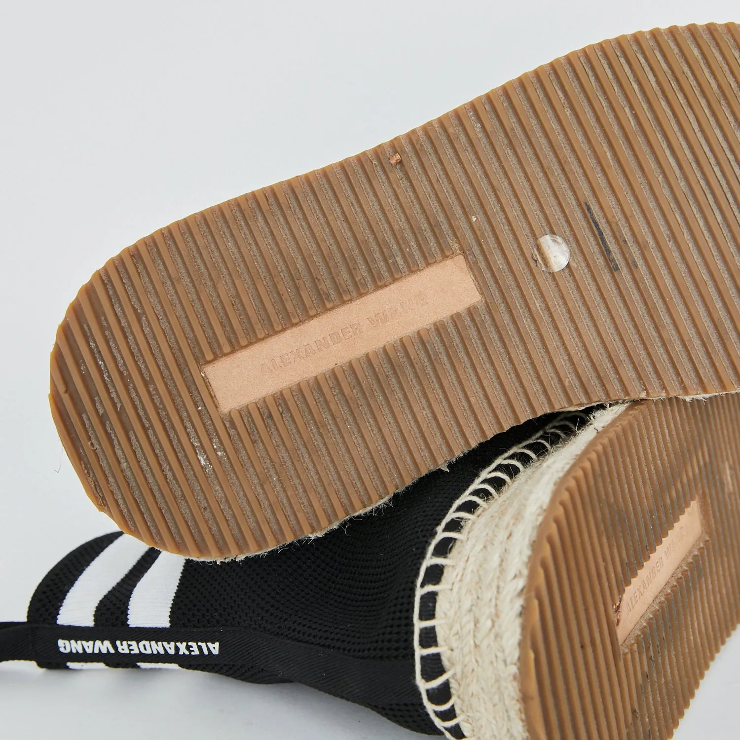 ALEXANDER WANG Dylan Knit Sock Sneakerdrille Sz 38
