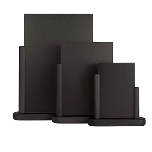 American Metalcraft ELEBLSM Menu Card Holder / Number Stand