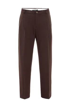 ANT High Waist Pleated Comfortable Fit Men's Trousers - Greenville
