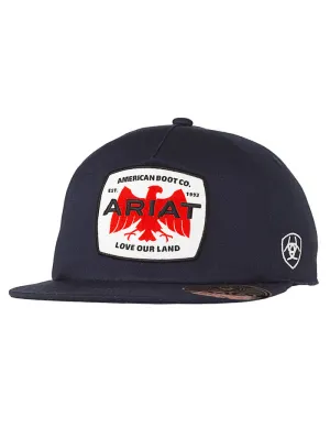 Ariat A300087403 Eagle Patch Snap Back Cap Navy