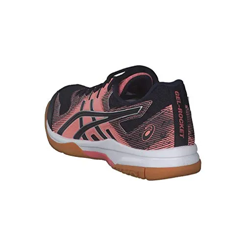 ASICS Women's Gel-Rocket 9 Guava/Midnight Indoor Court Shoes-8 UK (42 EU) (10 US) (1072A034)