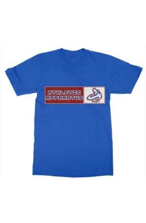 Athletic Apparatus royal blue rwb v2 mens t shirt