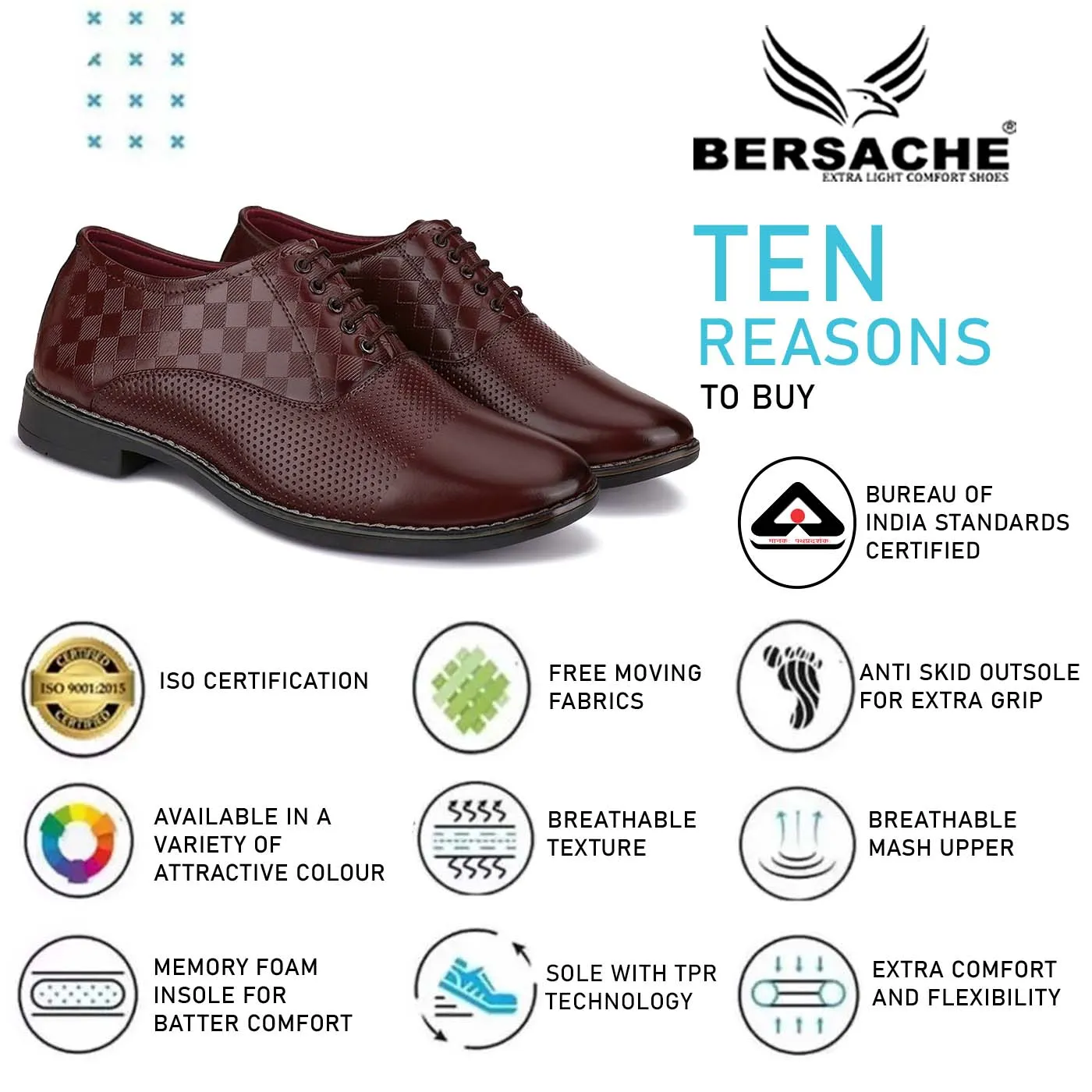 Bersache Sneaker, Loafers ,Casual with extra comfort snearkers for men 9097 (Brown)