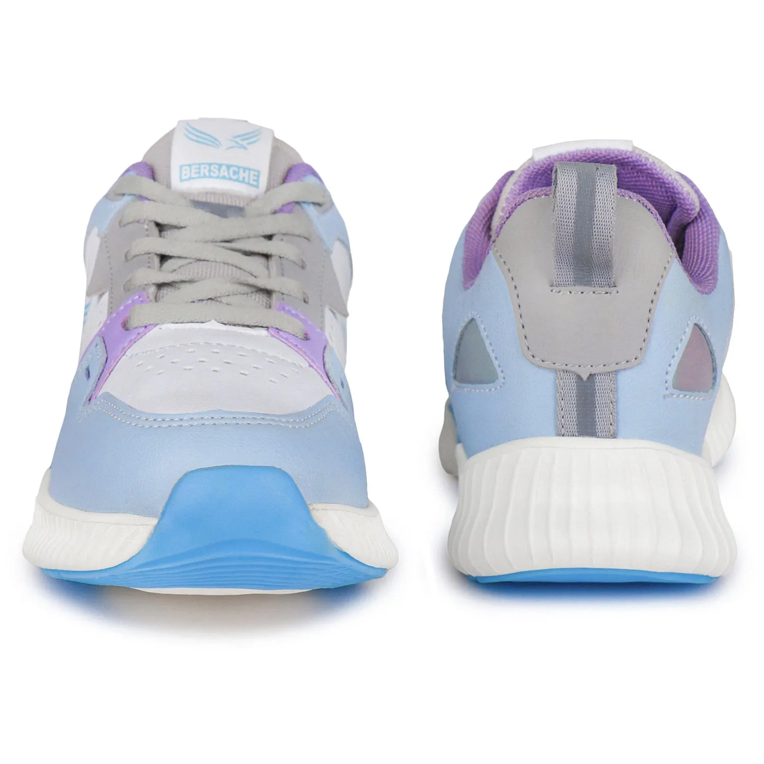 Besache Sneaker, Loafers ,Casual With Extra Comfort Sneakers For Women (Blue-9145)