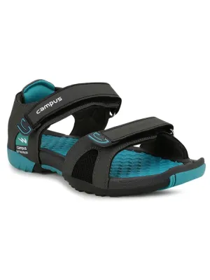 Campus Men's 2GC-18 D.Gry/T.BLU Sports Sandals - 9UK/2GC-18