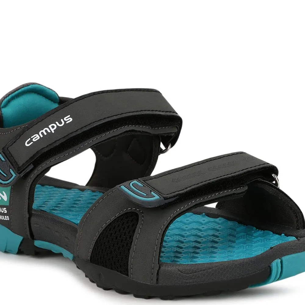 Campus Men's 2GC-18 D.Gry/T.BLU Sports Sandals - 9UK/2GC-18