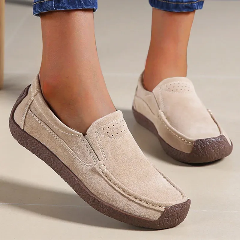 Comelyy - Stylish casual sports flat bean snail shoes