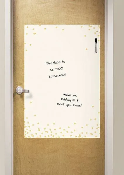 Confetti Cream Giant Dry Erase Board
