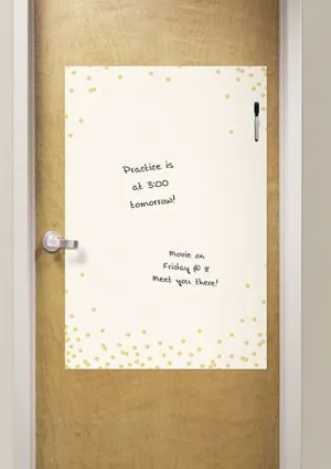 Confetti Cream Giant Dry Erase Board