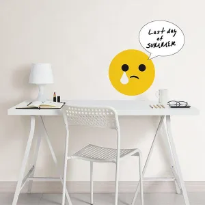 Create an Emoji Dry Erase Wall Decal