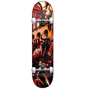 Darkstar Inception Dragon FP Skateboard Complete - 8.125" Red