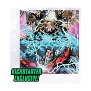 DC Comics Deck-Building Game: Rivals — Shazam! vs. Black Adam Playmat (Kickstarter Exclusive) (Copy)