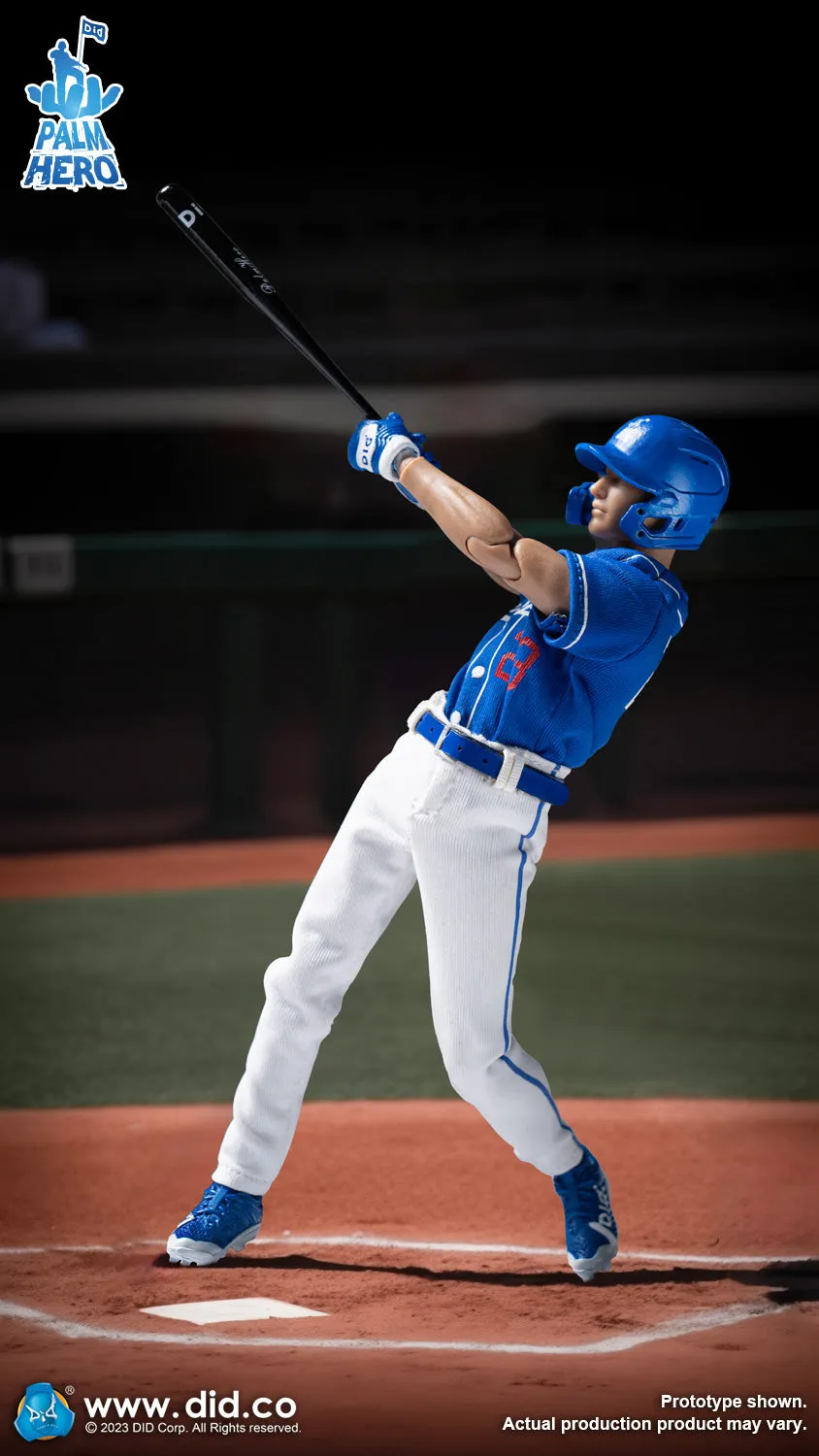 DID - 1/12 Palm Hero Simply Fun Series - The Blue Team Baseballer