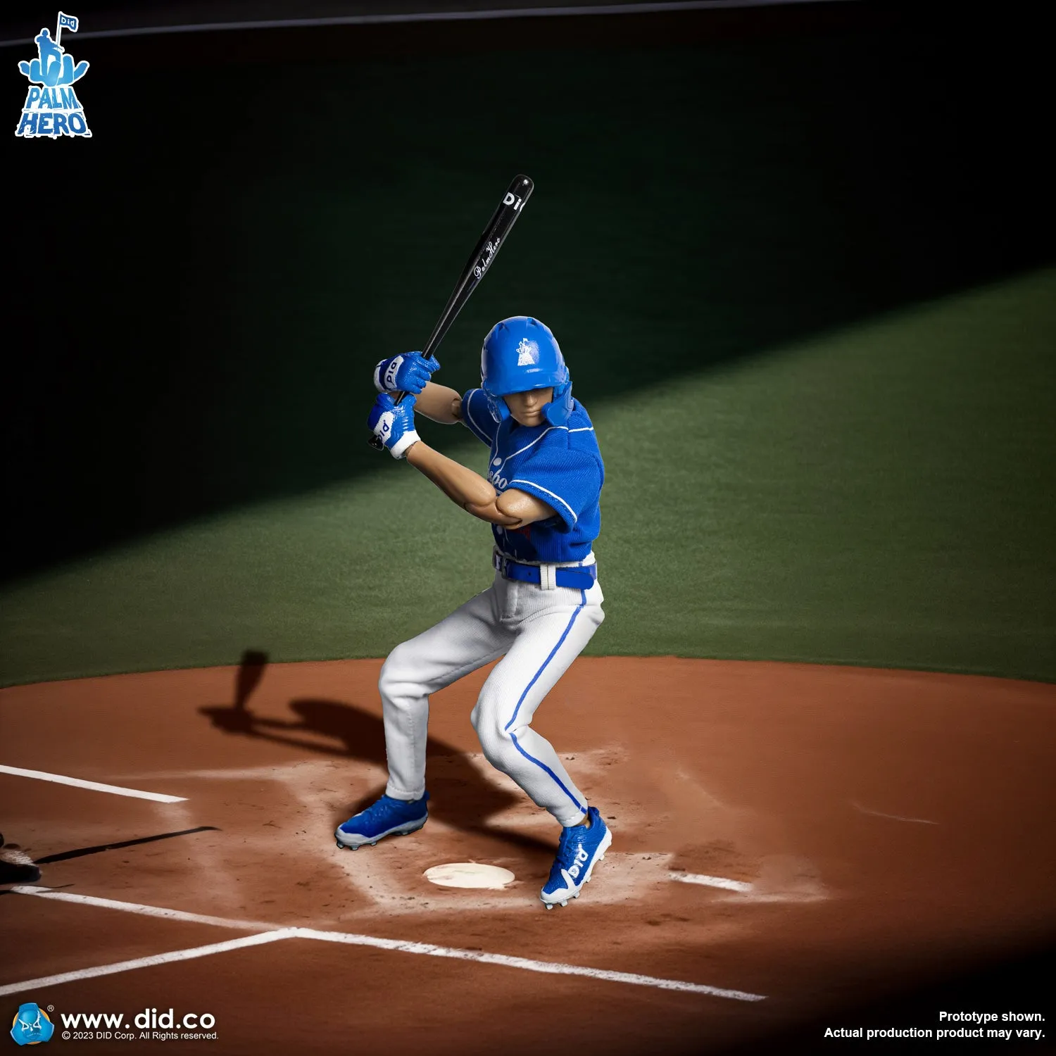 DID - 1/12 Palm Hero Simply Fun Series - The Blue Team Baseballer