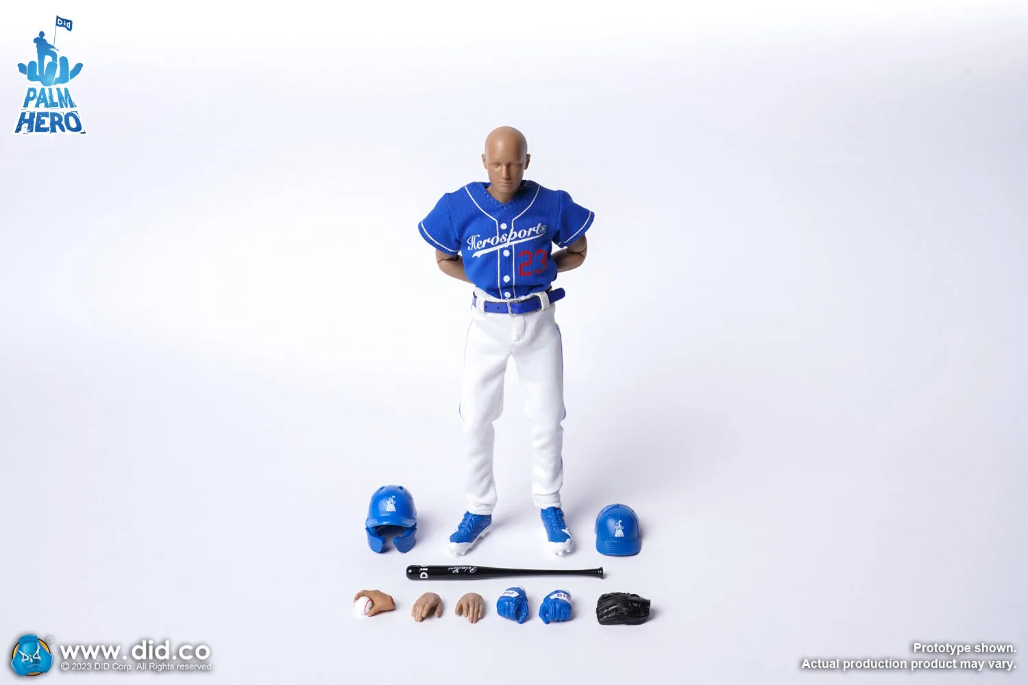 DID - 1/12 Palm Hero Simply Fun Series - The Blue Team Baseballer