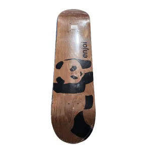 Enjoi Panda Logo Wide R7 Skateboard Deck - 8.0"