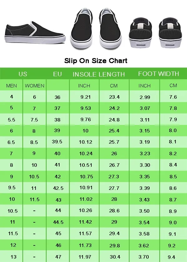 Exercise Quote Slip-On Shoes