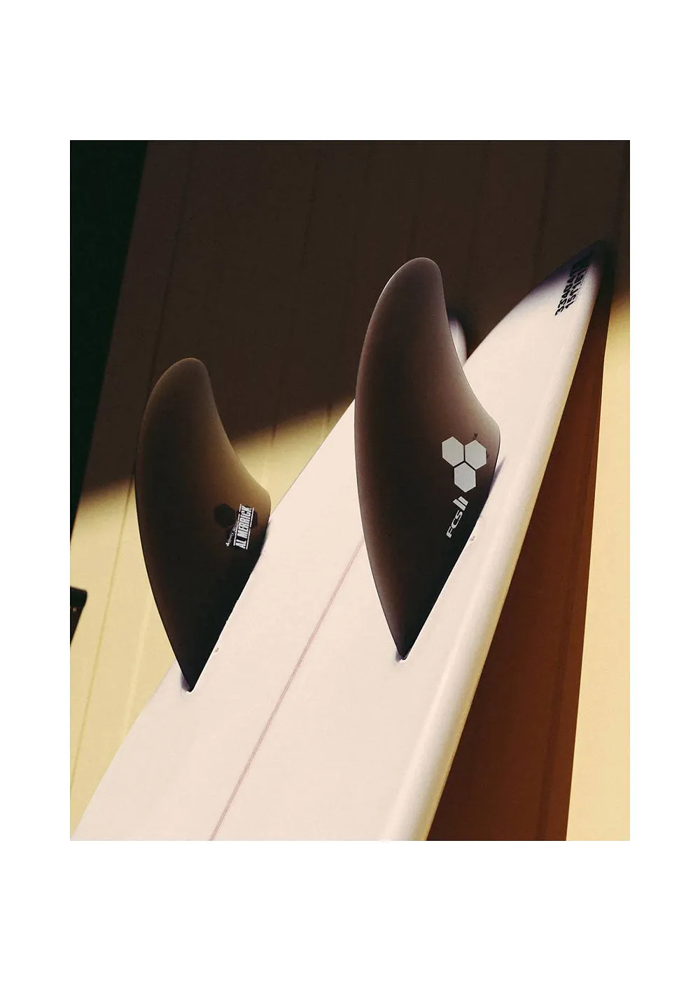 FCS II CI Keel PG Twin Surfboard Fins