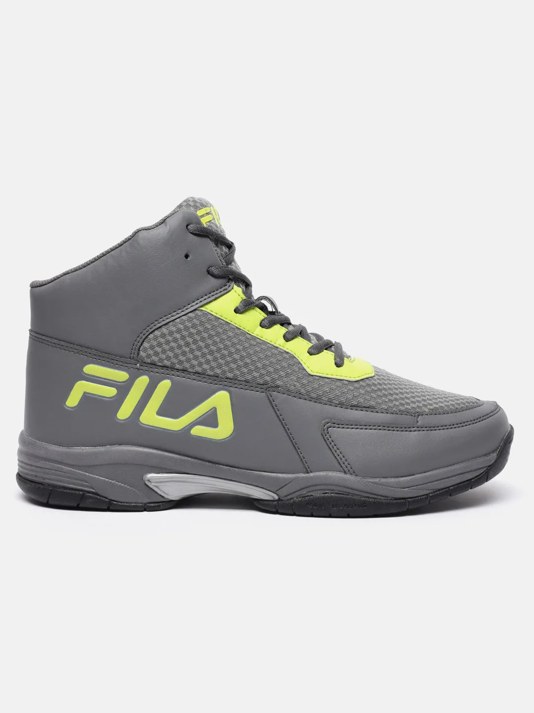 Fila Grey Abree Men's Basketball Shoes