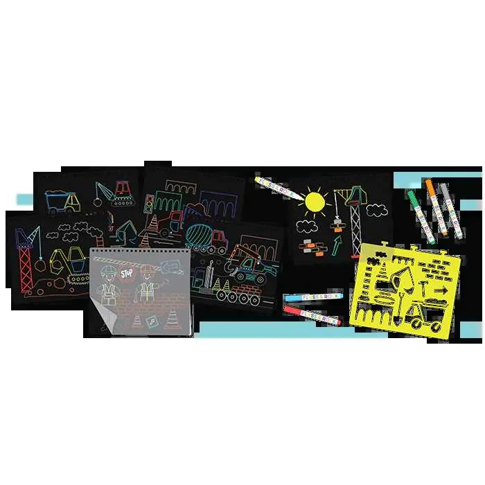 Floss & Rock Chalk Board Sketchbook - Construction