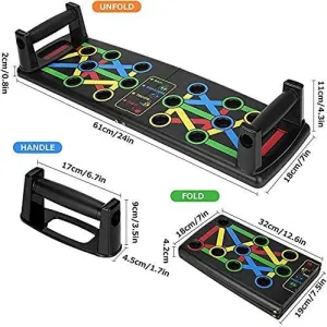 Folding 14 in 1 Push Up Board