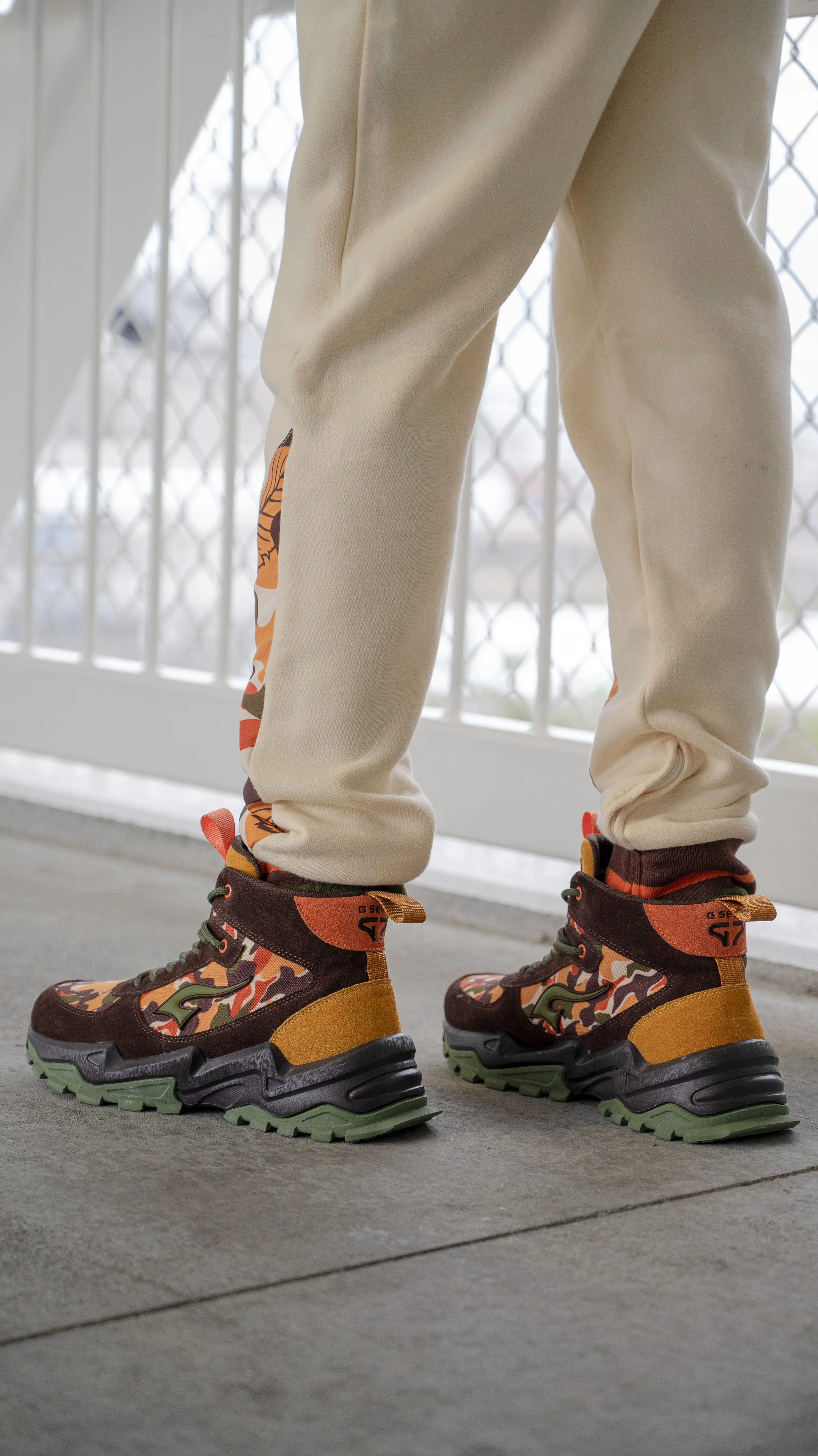 G7 x Blac Leaf Wendigo Camo Mid Top Boots