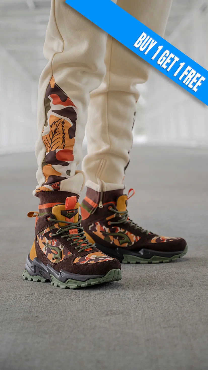 G7 x Blac Leaf Wendigo Camo Mid Top Boots