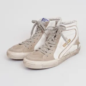 Golden Goose High White Stone Slide Sneakers