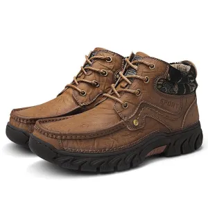 Hanrae Leather Wear Resistant Non Slip Shoes