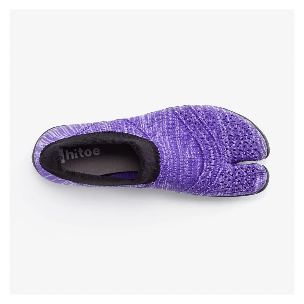 hitoe (Training Shoes Tabi) (Zebra Purple)