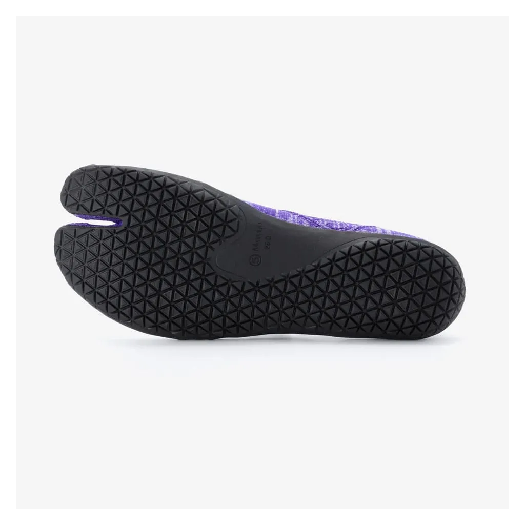 hitoe (Training Shoes Tabi) (Zebra Purple)