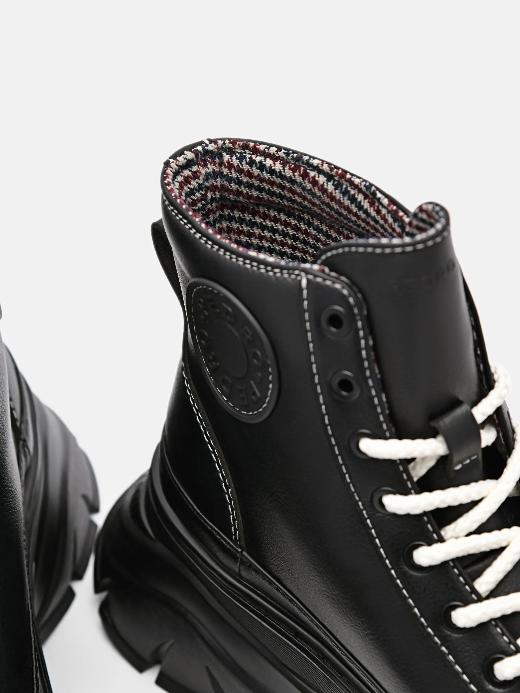Hybrix Lace-Up Boots