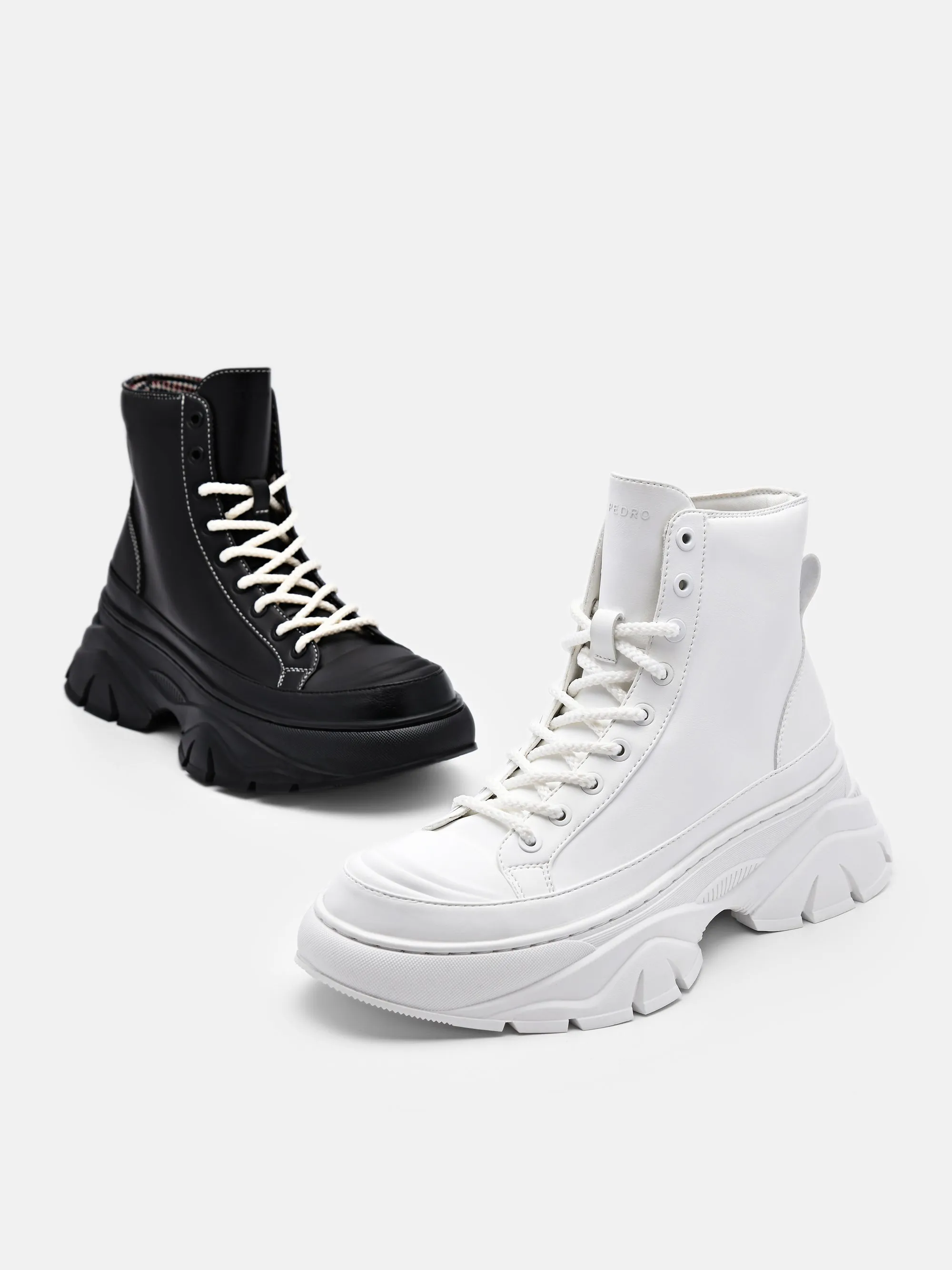 Hybrix Lace-Up Boots