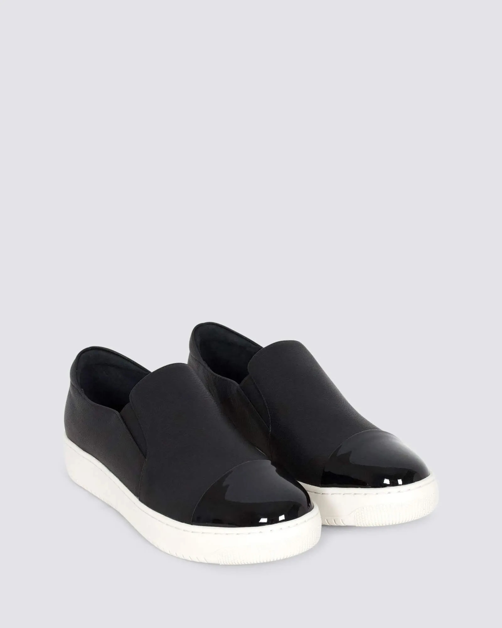 ICEPOPPY SNEAKERS BLACK LEATHER