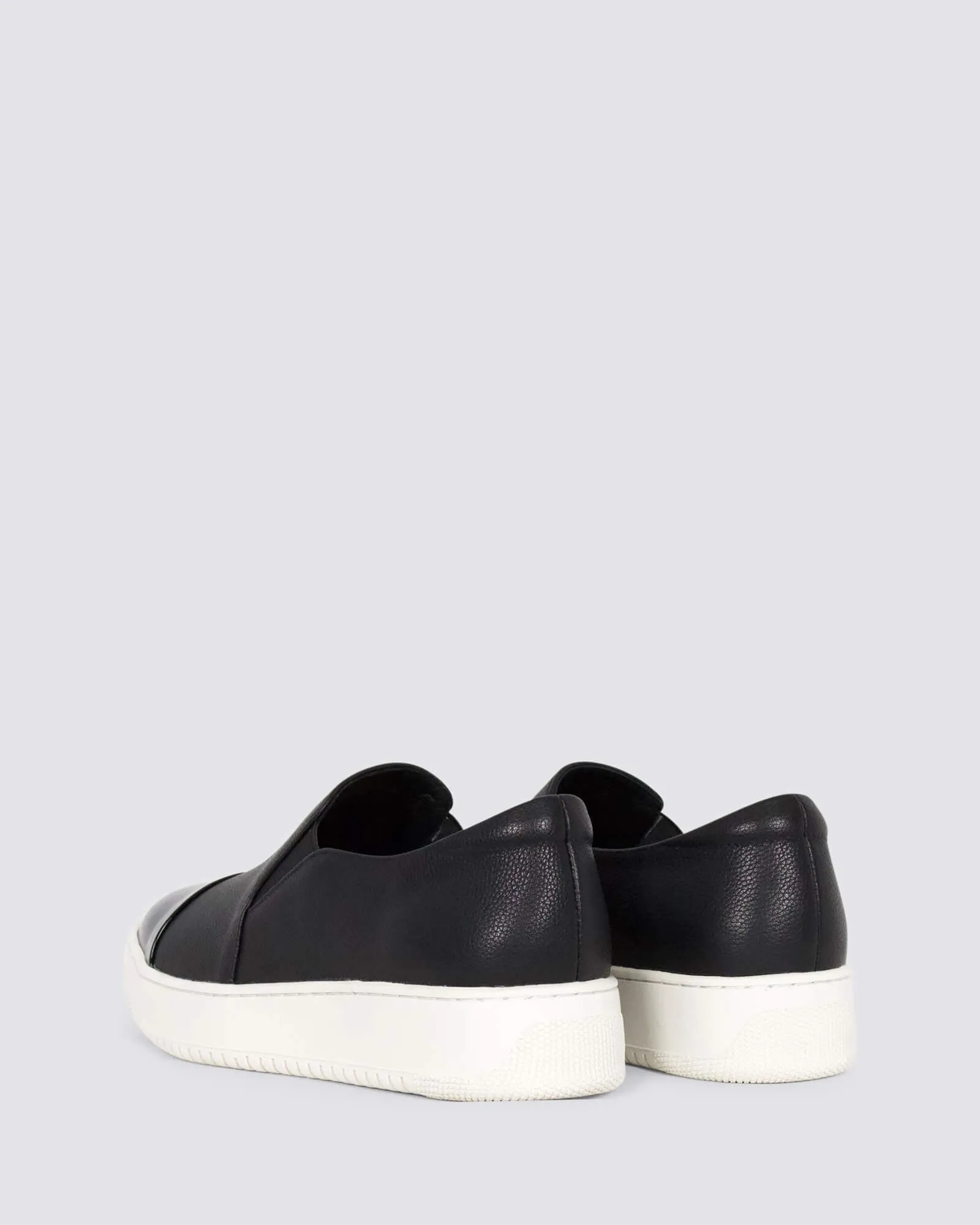 ICEPOPPY SNEAKERS BLACK LEATHER