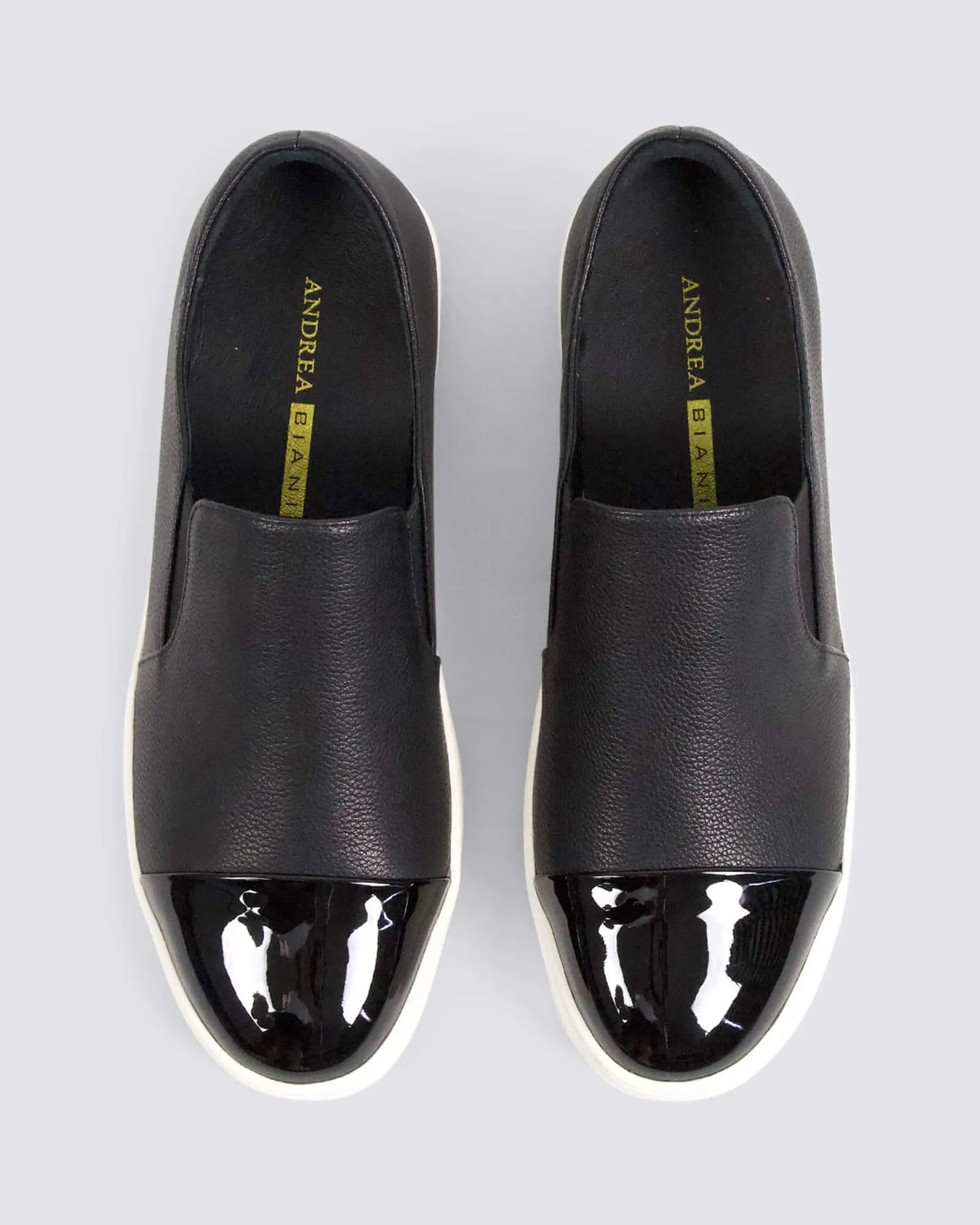 ICEPOPPY SNEAKERS BLACK LEATHER
