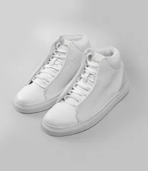 InnovX Sneaker - High Top - White Milled