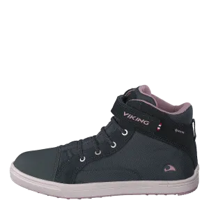 Leah mid kids GTX Dark grey/Dusty pink