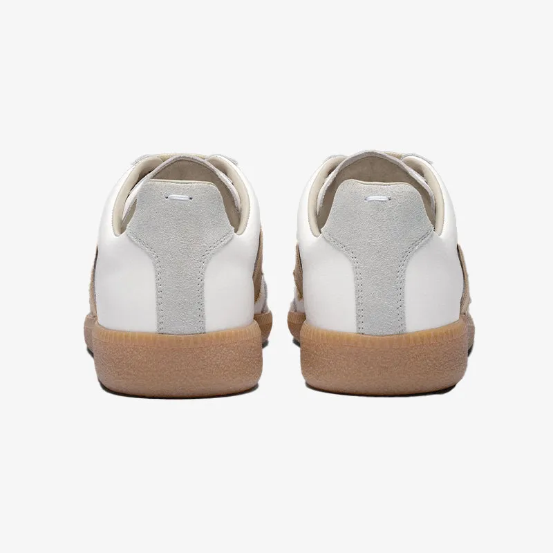 Luxe Calf Sneakers with Signature Details
