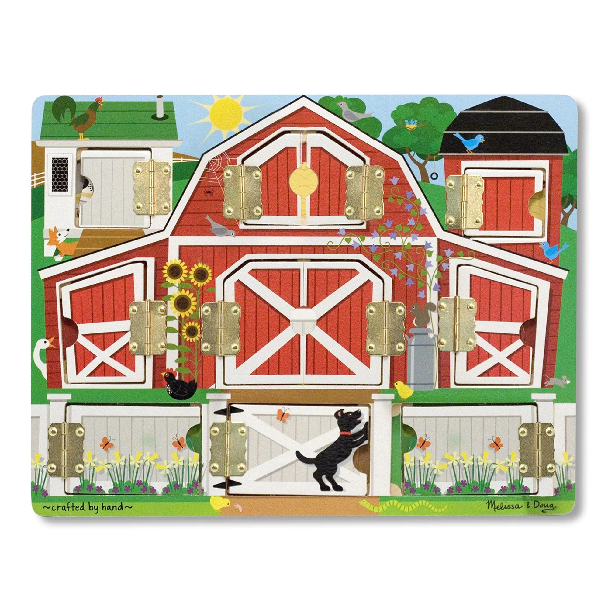 Magnetic Farm Hide & Seek Board