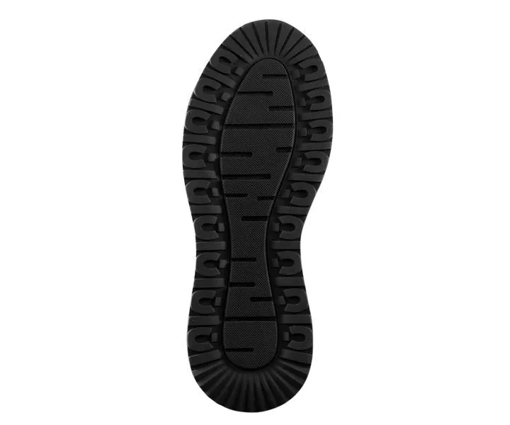 Mazino Shoes Hank Crocodile Luxe Lace Up Sneakers Men’s Black