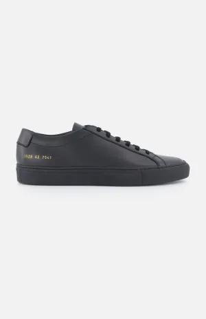 Men's Original Achilles Low Sneaker Leather Black