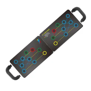 Multifunctional Foldable Bodybuilding Exercise Push-Up Board With Handle Tj-26 - Shop Now For Best Deals