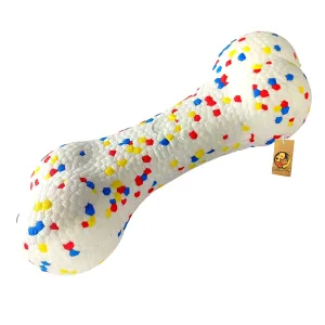Natural Rubber Pop Chew Toy Bone 26m